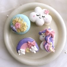 花マカロン 花咲くローズトゥンカロン 人気スイーツ スイーツギフト