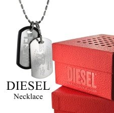 DIESEL ディーゼル ネックレス DX1477040 シルバー ステンレス メンズ