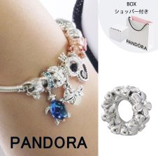 パンドラ（Pandora）☆ホワイトデイジー フラワー チャーム☆ チャーム