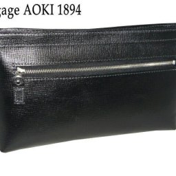 正規品 メンズ レディース 青木鞄 アオキ あおきかばん あおき Lugard BALBOS バルボス 天ファスナーエンボス レザーセカンドバッグ 4308 aoki08 旅行 ギフト
