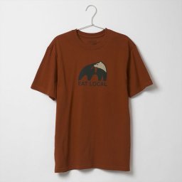 パタゴニア patagonia メンズ Tシャツ 39062 RTSR M's Eat Local Upstream Cotton T-shirt メンズ・イート・ローカル・アップストリーム・コットン・Tシャツ Roots Red レッドオレンジ系