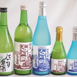 桃川にごり酒飲み比べ5本セット(白川郷ささ純米吟醸まろやかな辛口(岐阜) 白川郷純米(岐阜) 桃川にごり原酒(青森) 白川郷 にごり酒 純米(岐阜)) 720ml×3本 300ml×2本