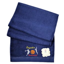 バスケ バスケットボール ドリブル 名入れ ギフト タオル 刺繡 今治 フェイスタオル DUNK お祝い 卒業 スポーツ ネーム イニシャル 誕生日 卒部 贈り物 プレゼント ギフト 参加 記念 景品 名前 卒業 チーム グループ 高校 大学 社会人 リーグ 協会 オリジナルデザイン【送料無料】