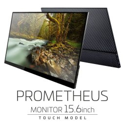 ユニーク モバイル液晶モニター 『プロメテウスモニター 15.6インチFHD』 スタンダードモデル