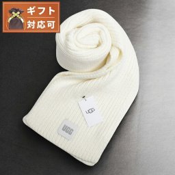 アグ UGG Chunky Rib Scarf マフラー 101106-NMB レディース メンズ ホワイト マフラー