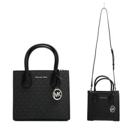 マイケルコース MICHAEL KORS ショルダーバッグ MERCER MD MESSENGER 35T1SM9M2B-BLACK レディース ブラック