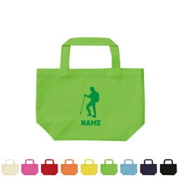 「登山部」お名前入りトートバッグSサイズ/部活、スポーツ、卒団記念品、名入れ、卒部、卒団、卒業、記念品、コットンバッグ、オフ会メンズ レディース キッズ 幼稚園 小学生 中学生 高校生 大学生 社会人 【ents】 ピクトグラム