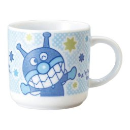 アップ ばいきんまん 染付マグ マグカップ   キャラクター染付食器シリーズ アンパンマン   キッチン用品