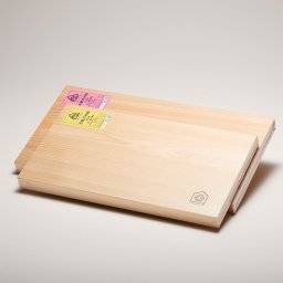 送料無料 桧まな板(中・小セット)〔中まな板（縦38cm×横21cm×厚2.5cm）、小まな板（縦35cm×横18cm×厚2.1cm）〕