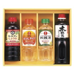 【ギフト対応無料】キッコーマン&調味料バラエティセット (KSM-25N) [お中元][お歳暮] ※送料無料(北海道・沖縄は除く)