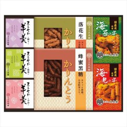   かりんとう･あられ･羊かん詰合せ  KB-30  内祝 内祝い お祝 御祝 記念品 出産内祝い プレゼント 快気祝い 粗供養 引出物