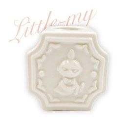 ムーミン リトルミイ MOOMIN 歯ブラシスタンド リビエラシリーズ 洗面用品 ホワイト