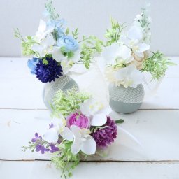 お供え フラワーアレンジメント 枯れないお花 お盆 ご仏前 仏花 先方様への直送可能 186