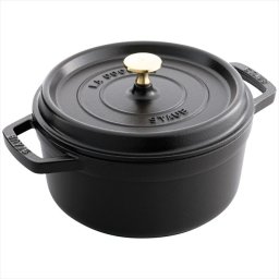 ストウブ ピコ・ココット 両手鍋22cm 40509-305-0（ブラック） 内祝 内祝い お祝 御祝 記念品 出産内祝い プレゼント 快気祝い 粗供養 引出物