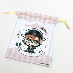 文豪ストレイドックス 太宰＆中原 巾着 Ｈａｖｅ ｆｕｎ！ Ｖｏｌ２／太宰＆中原 ポーチ グッズ (MCOR)