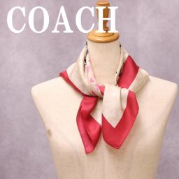 コーチ COACH スカーフ レディース シルク ホースキャリッジ ハート ピンク CE475S5J 【ネコポス】 ブランド 人気