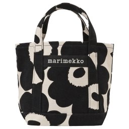 マリメッコ marimekko バッグ ハンドバッグ トートバッグ ミニトート 091649 192 bbmm00523l SEIDI セイディ PIENI UNIKKO オフホワイト+ブラック系 北欧