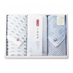 しおかぜ 今治製フェイス ウォッシュタオルセット 日用品雑貨 文房具 手芸タオルセット タオル【送料無料】