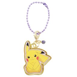 【キーホルダー】【12月】【タンザナイト】ポケモン 誕生石カラーキーホルダー ピカチュウ
