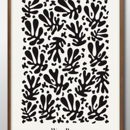 ミッドセンチュリー モダンデコ WavyBazaar A3 サイズ ポスター アート おしゃれ 絵画 インテリア 北欧 イラスト マット紙 艶消し アートパネル 額 フレーム デザイン 壁掛け ギフト 新築祝い ディスプレイ 引越し祝い　新生活　空間デザイン 