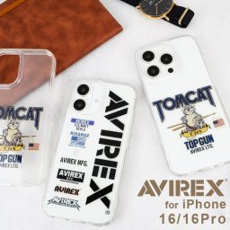 ラッピング無料 送料無料 【 AVIREX アヴィレックス 正規品 TPUクリアケース 】 スマホケース iPhone ケース iphone16 ケース iphone16pro ケース iPhone16 Pro ケース クリア 透明 薄型 avirex ma1 アビレックス メンズ レディース