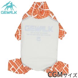 ジウォーク GEWALK 550マイナス フリージング ロンパース CGM オレンジ