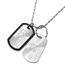 ディーゼル DIESEL ネックレス アクセサリー DX1553040 メンズ シルバー