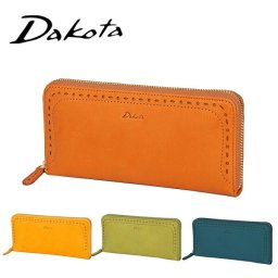 Dakota ダコタ 財布 レディース 女子 アペーゴ 長財布 ラウンドファスナー 30471(35271) 小銭入れ 本革 カードケース シンプル かわいい おしゃれ ブランド 上品 コンパクト 送料無料 プレゼント ギフト ラッピング無料