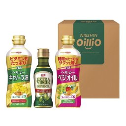 【ギフト対応無料】日清オイリオ ヘルシーオイル&EXVオリーブオイルギフト (TOV-15) [お中元][お歳暮] ※送料無料(北海道・沖縄は除く)