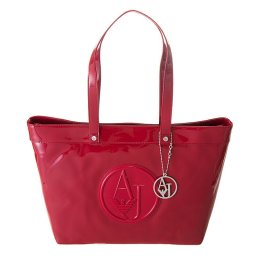 アルマーニジーンズ ARMANI JEANS バッグ 0525A RJ 44 トートバッグ ショルダーバッグ RED ORANGE レッド系