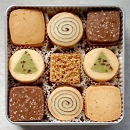 クリスマスクッキー缶 ノエル小【シルバー缶浅】クッキー クリスマス お誕生日 サブレ クッキー缶 クッキー詰め合わせ 焼き菓子 自然卵使用 こだわり素材使用 ギフト 贈り物 冬ギフト お歳暮 手土産 