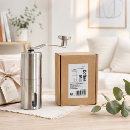 コーヒーミル 【手動 洗える アウトドア 手挽き 細挽き 粗挽き coffee ドリップ コーヒー豆 バーベキュー 携帯 プレゼント ギフト 花以外 実用的 挽きたて 簡単 手軽 本格的 コーヒー好き 誕生日 雑貨 おしゃれ キャンプ用品 旅行 便利グッズ】