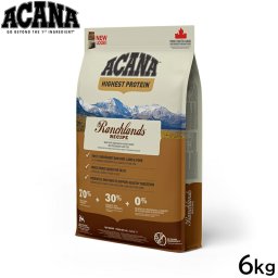 アカナ ACANA ドッグフード ハイエストプロテイン ランチランドドッグレシピ 全犬種 全年齢用 穀物不使用 6kg 正規品 無添加 グレインフリー