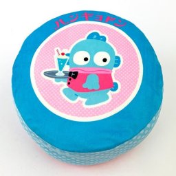 サンリオ ハンギョドン 昭和レトロ パフクッション 昭和レトロシリーズ クッション ブルー ピンク