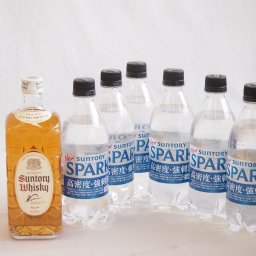 家飲みを、バーカウンターへ ハイボールウイスキー7本セット(サントリー 白角40度 サントリー天然水スパークリング) 700ml×1本 500ml×6本