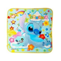 【ミニタオル】ディズニーオールスターハンドタオル ハンカチ Disney 絵柄C【約H20×W20cm】