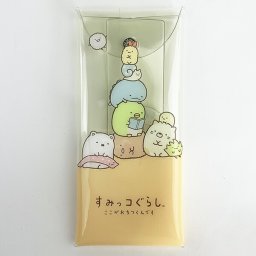 サンエックス すみっコぐらし クリアマルチケース いつもの マルチケース 筆箱 ポーチ グッズ  (MCOR)