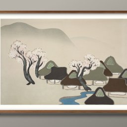 神坂雪佳 A3 サイズ ポスター アート おしゃれ 絵画 インテリア 北欧 イラスト マット紙 艶消し アートパネル 額 フレーム デザイン 壁掛け ギフト 新築祝い ディスプレイ 引越し祝い　新生活　空間デザイン 