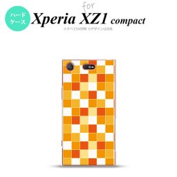 【SO02K】【スマホケース/スマホカバー】【エクスペリア XZ1】SO02K スマホケース Xperia XZ1 Compact SO-02K カバー エクスペリア XZ1 スクエア オレンジ nk-so02k-1015【メール便送料無料】