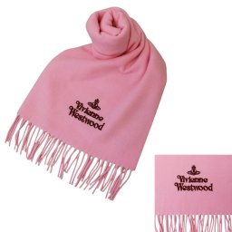 ヴィヴィアンウエストウッド マフラー Vivienne Westwood 25-W00Q7-G401 PINK ピンク レディース メンズ マフラー