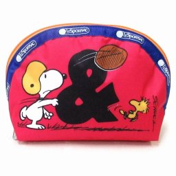 LeSportsac レスポートサック MEDIUM DOME COSMETIC ピーナッツ ソーシャル クラブ ドーム コラボ スクエア ドーム型 ポーチ 6701 HC59