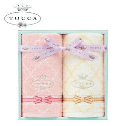 TOCCA トッカ ラフェスタ フェイスタオル2P SE6-57-5 ピンク  内祝 快気祝い 結婚祝い 父の日 七五三 孫 両親  応援 プレゼント 御礼 お誕生日 母の日父の日 触れてみたくなるような複雑な刺しゅうや豪華な織物へのこだわり