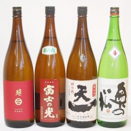 日本酒 三重県×東北地酒純米酒4本セット 早川酒造部(三重県) 安達本家酒造(三重県) 南部美人酒造(岩手県) 奥の松酒造(福島県) 1800ml×4本