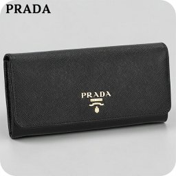プラダ 長財布 レディース ブランド PRADA レザー ITALY 1MH132 NER ブラック