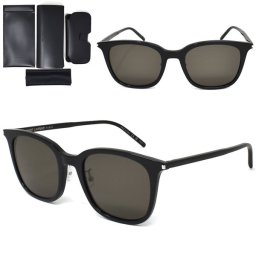 サンローラン サングラス SAINT LAURENT SL 489/K 001 サングラス アジアンフィット メンズ レディース ユニセックス SL489K-001 ブラック