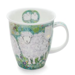 ダヌーン マグカップ NEVIS お花畑のヒツジ BAAABARA Dunoon Mug 正規販売代理店 マグ ギフト 結婚祝い プレゼント 贈り物 食器