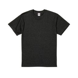 ユナイテッドアスレ United Athle 半袖 Tシャツ トップス アパレル 無地 ハイクオリティー 5001-01 0725 メンズ レディース ユニセックス ヘザーブラック