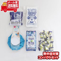 (全国送料無料)熱中症対策コンパクトセット メール便 (omb10016)【送料無料 詰め合わせ おやつ 小袋 個包装 お試し 熱中症対策】