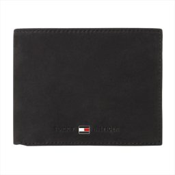 トミーヒルフィガー Tommy Hilfiger 財布 二つ折り財布 折りたたみ財布 AM0AM00659 002 小銭入れ有り Black ブラック