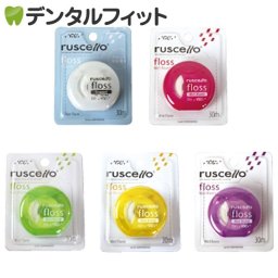 ジーシー(GC) ルシェロ フロス 30ｍ アソート6個セット（アンワックス×2個/ミントワックス4色各1個入）